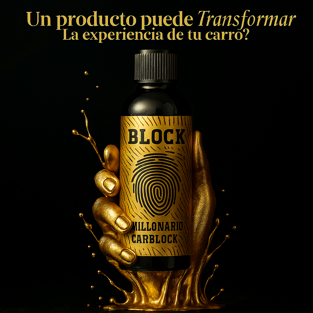 Carblock Millonario | Perfume Para Autos