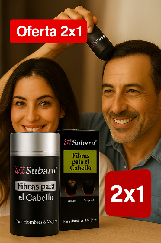 2X1 Fibra Capilar Profesional Unisex