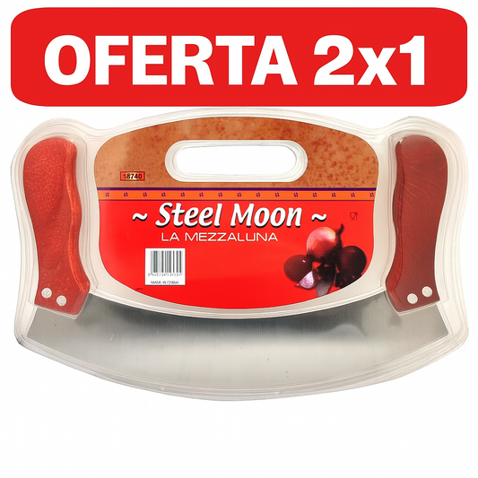 2X1 Cuchillo Italiano Mezzaluna Original (COMPRA 1 Y LLEVA 1 GRATIS)