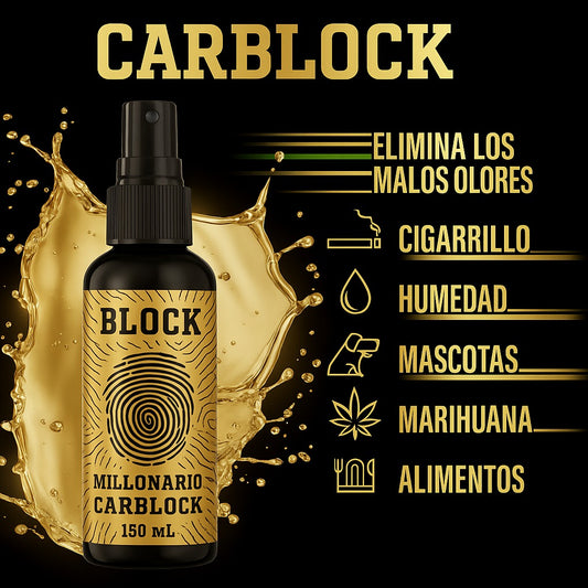 Carblock Millonario | Perfume Para Autos